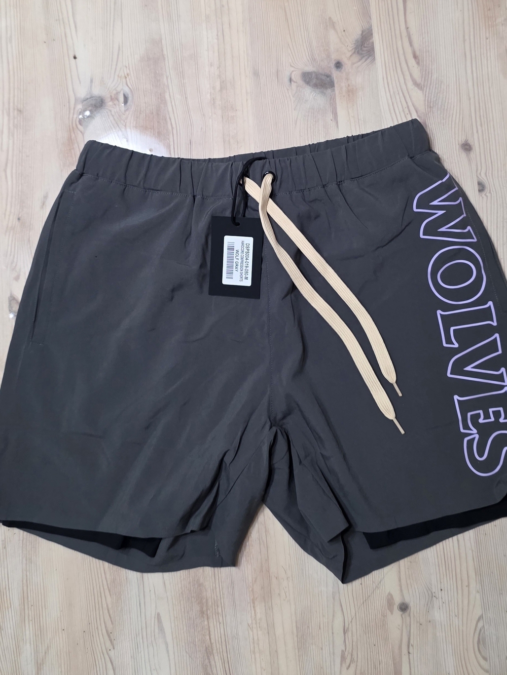 Darc Sport HARDCORE Compression Shorts WOLF GRAY Medium NWT